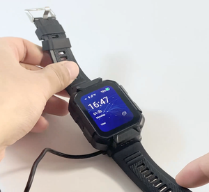 Reloj Inteligente con GPS para Personas Mayores con Pantalla Táctil y Batería Recargable Correa Negra - Product Image 4