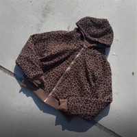 Sudadera con Capucha para Hombre, Casual, de Algodón, Reversible, con Estampado de Guepardo, Personalizable por Sublimación, Transpirable, con Cierre, para Caza y Campamento, Venta al Por Mayor