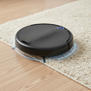 Automatic All-In-One Sweeping <b>Mopping</b> Robot Vacuum Cleaner Remote Control Gyroscope Navigation 1000-1499Pa Suction USB-powered V - Product Image 5