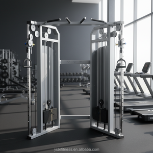 Equipo de <span class=keywords><strong>Gimnasio</strong></span> para Entrenamiento de Fuerza, Polea Doble Ajustable Multifuncional, Fabricante de Equipos de Fitness de Metal para Entrenamiento de Fuerza - Product Image 4