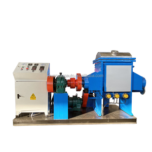 Máquina amasadora mezcladora para caucho de silicona, goma de mascar, plastilina, doble cuchilla de extrusión de tornillo de 100L - Product Image 3