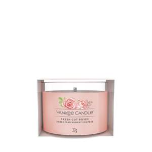 YANKEE CANDLE - Candela Votiva in Vetro con Rose Fresche - Product Image 1