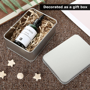 Custom Printed Rectangle Candy <strong>Tin</strong> Food Grade Tinplate Packaging Box Cookie Biscuit <strong>Chocolate</strong> Container Reusable Metal Gift <strong>Tin</strong> - Product Image 5