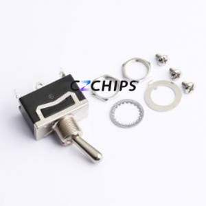 KN3(C)-103-AA-M-RS Toggle Switch Through hole Component (THT)-3P,29x15.8mm Switch - Product Image 2