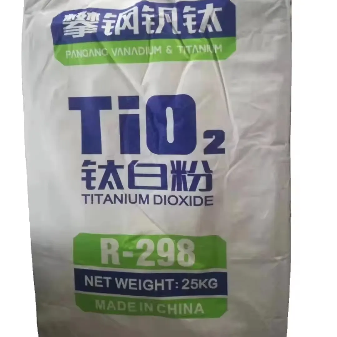 Biossido di titanio rutilo grado r298 polvere per il rivestimento di vernice di grado industriale tio2 biossido di titanio rutilo