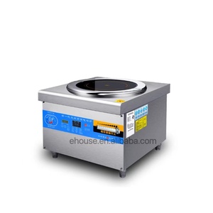 電気商業スープバーナー15KW 380Vステンレス鋼商業電磁調理器レストラン用 - Product Image 5