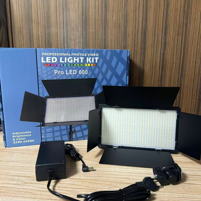 LED Video Light 600 800 RGB Photography Fill Light for Camera Studio YouTube Live Streaming Portable Panel Lamp