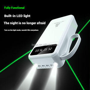 Banca di potere all'ingrosso della grande capacità della fabbrica 30000mah con costruito in 4 cavi cordino del telefono del supporto 2A caricabatteria di ricarica rapida - Product Image 2