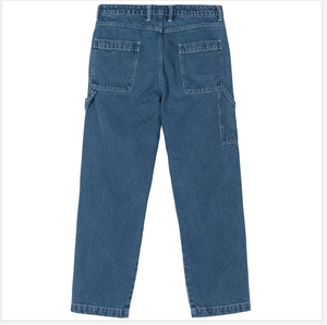 Jeans décontractés au genou en tissu double couche pour hommes de haute qualité personnalisés Slim <span class=keywords><strong>Lit</strong></span> pour hommes - Product Image 3