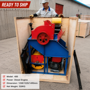 Décortiqueuse d'arachides mobile diesel avec roues <span class=keywords><strong>pour</strong></span> <span class=keywords><strong>la</strong></span> séparation des gousses d'arachides sur les champs agricoles - Product Image 4