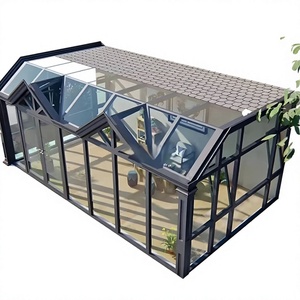 Casa Prefabricada en Azotea, Moderna y Transpirable, Tipo Contenedor, para Hotel, Oficina, Escuela y Uso Recreativo, Diseño Panorámico con Cristal - Product Image 1