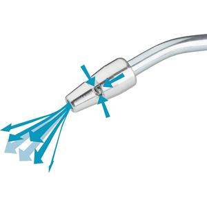 Pistola de aire HAZET ∙ 100 mm ∙ con boquilla Venturi y tubo doblado 9040P-4 ∙ Longitud: 265 mm - Product Image 4