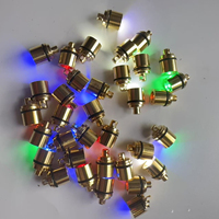 Porte-clés lumineux LED multicolore Mini lumières submersibles clignotantes pour le bricolage Porte-clés Lanterne en papier Floral Mariage