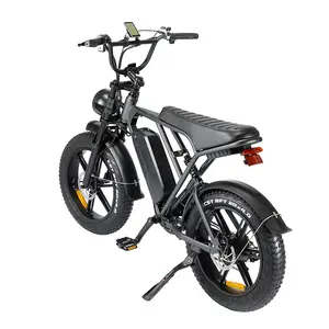 İngiltere CA ab BR abd Dropshipping V8 H9 48V 20 20 inç yağ lastik Mini bisiklet lityum pil Powered elektrik kir dağ bisikleti
