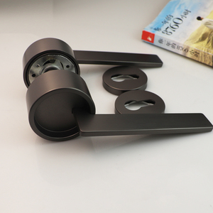 Tay Nắm Cửa Trang Trí Mới Xu Hướng Màu Xám Kẽm Hợp Kim Đòn Bẩy Cửa Xử Lý Khóa - Product Image 3