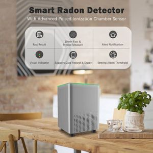 Korean Imported Sensor Home <strong>Radon</strong> Monitor Pulse Ion Chamber LCD Screen Tester for Air Soil Water Bq/m3 Pci/l - Product Image 2