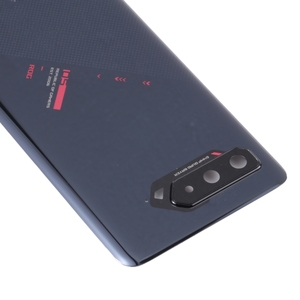Cubierta Trasera de Batería de Vidrio para Asus ROG Phone 5 <span class=keywords><strong>ZS673KS</strong></span> (Negro Azabache) a Precio de Mayoreo - Product Image 4