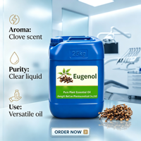 Huile Essentielle d'Eugénol en Gros, Eugénol Naturel de Plante pour Diffuseur d'Arômes et Matière Première pour Huile de Massage