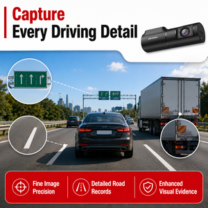 Caméra embarquée D6 2160P avec écran IPS, <span class=keywords><strong>enregistreur</strong></span> DVR de voiture monocanal avant, moniteur de stationnement 24h, boîte noire, <span class=keywords><strong>enregistreur</strong></span> de conduite de véhicule - Product Image 3