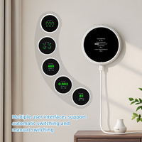 Moniteur de qualité de l'air 10-en-1 pour l'intérieur, détecteur de qualité de l'air pour la chambre de bébé, moniteur de CO2 avec sonomètre
