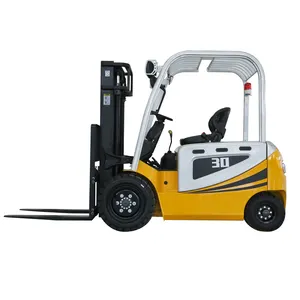 Carrello elevatore a batteria 1t 2t 3 t mini carrello elevatore elettrico a quattro ruote con traslatore laterale