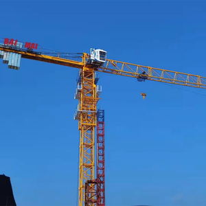 Grue à tour à plateforme plate, portée 60 m, hauteur 150 m, machine de levage électrique haute efficacité - Product Image 2