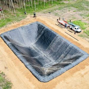 Biodigesteur Biotank 1.5mm Géomembrane HDPE lisse et étanche pour l'élevage de crevettes pour doublure de réservoir d'eau Doublure d'étang - Product Image 6