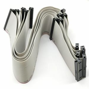 <span class=keywords><strong>2</strong></span>,54mm 34-poliges IDC-Kabel <span class=keywords><strong>2</strong></span> * 17-poliges Flach band 800mm langes 28AWG-Kabelbaum mit PVC-und PBT-Isolation kabel - Product Image 6