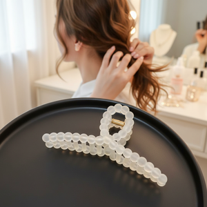 Vendita calda di tendenza Vintage scintillante in resina tessuto strass forcine di moda accessori per lo Styling per ragazze all'ingrosso - Product Image 3