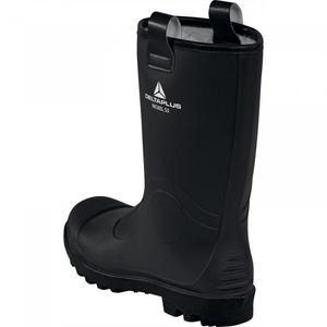 DELTA PLUS-Botas medias de seguridad negras forradas de Pvc-S5 CI SRC-EAN MW130647 BOOTS - Product Image 2