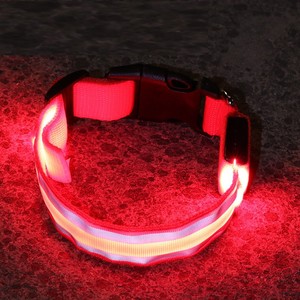 Collier LED rechargeable pour chien, vente en gros, brille dans la nuit, colliers pour chiens - Product Image 3