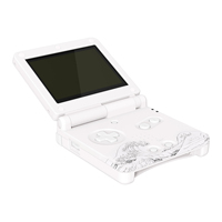 Coque de remplacement personnalisée IPS Ready EXtremeRate pour Gameboy Advance SP avec boutons