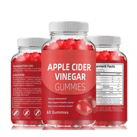 Gummies au vinaigre de cidre de pomme halal sans sucre, livraison gratuite, riches en protéines, cétogènes, amincissants