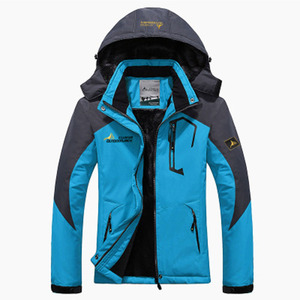 Manteaux d'hiver pour hommes Outdoor Skiing Climbing Couple Men Coat Winter Thick Warm Oversized Winter Jacket Men - Product Image 3