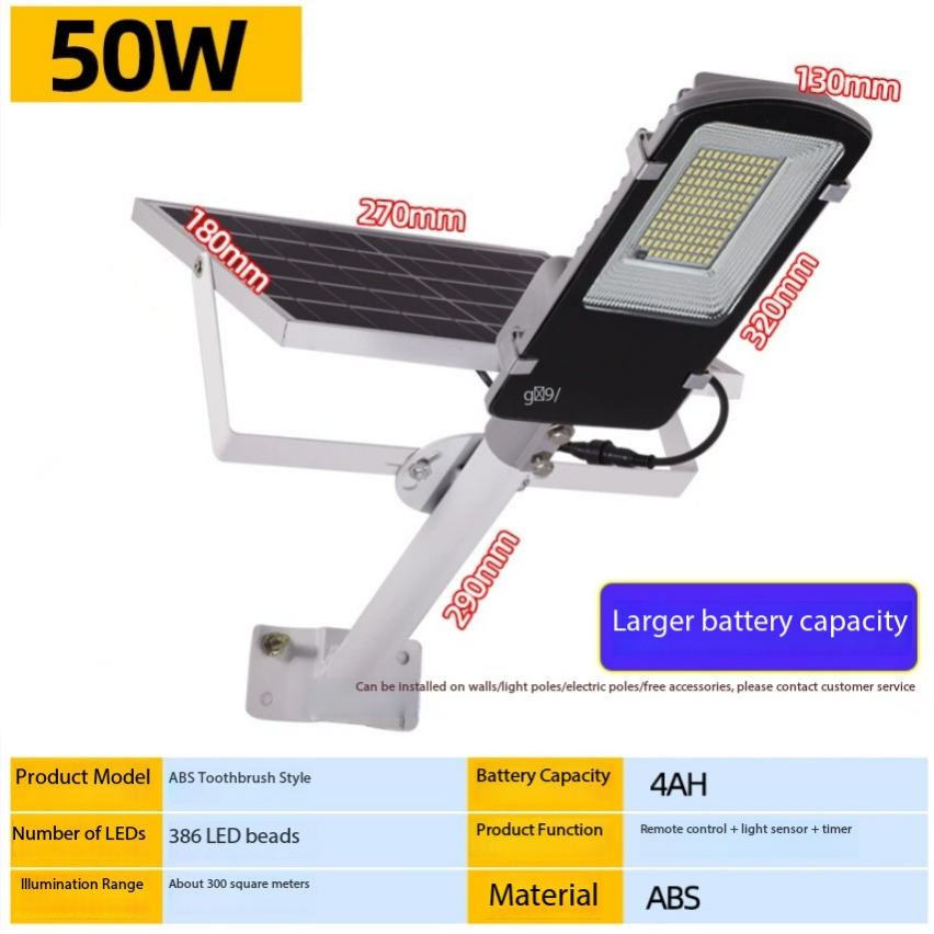 50W ultra-large LED headlight board (sensor + remote control)