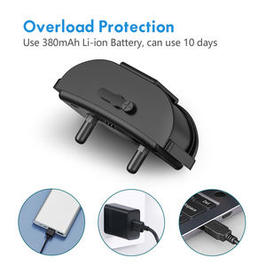 नवीनतम Ecollar 7 संवेदनशीलता स्तर कुत्ते की छाल कॉलर दोहरी मोटर कंपन विरोधी छाल कॉलर कुत्तों के लिए - Product Image 5