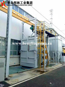 Machine de sablage à crochet de Chine, machine de sablage à suspension, aussi bonne que DISA et <span class=keywords><strong>Wheelabrator</strong></span> - Product Image 5