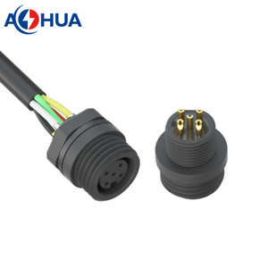 M16 IP67 tín hiệu điện Nam Nữ 5pin điện nối chống thấm nước cho bảng điều khiển gắn - Product Image 3