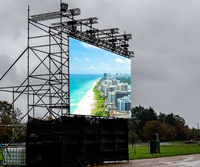 Écrans LED pour armoires P2.604 IP65 – Panneau d'affichage LED extérieur de location avec animation pour magasins de détail et éducation