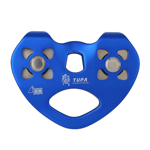 Polea de Doble Eje de Acero Inoxidable de Alta Capacidad de Carga, Equipo de Tirolina para Aventuras al Aire Libre, Uso Comercial - Product Image 3