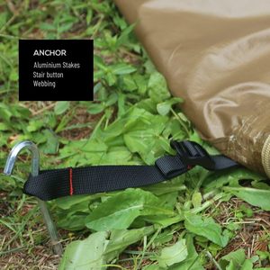 Grande <span class=keywords><strong>Tenda</strong></span> Tipi per 4-6 Persone con Foro per Stufa, <span class=keywords><strong>Tenda</strong></span> Piramidale in Tela Impermeabile per Campeggio Invernale, Bushcraft, Caccia, Pesca - Product Image 6