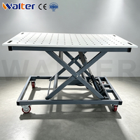 Table de soudage à ciseaux hydrauliques avec système de fixation 3D modulaire
