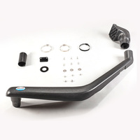 Kit de snorkel STH65A TLV LLDPE 4x4 pour Toyota Hilux série 65 1983 - 1988, couleur noire, essence, prise d'air surélevée côté gauche