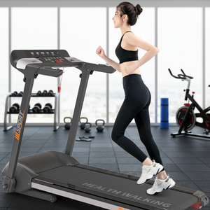 Tapis de course électrique pliable 2.0HP avec écran LED, plateau ABS, plage de vitesse 1.0-16km/h, inclinaison standard pour l'exercice cardiovasculaire à domicile - Product Image 3