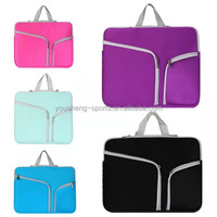 Sacoche pour ordinateur portable en néoprène durable, couleur personnalisée, pour affaires, voyages, décontractée, élégante, protectrice, souple, 12-15 pouces, multi-usages, pour hommes, YOUSHENG