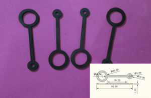 Segel terkait karet hitam Industri-gasket presisi dirancang untuk aplikasi penyegelan mekanis - Product Image 4