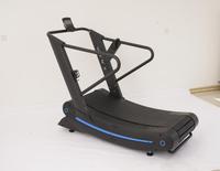 Caminadora Mecánica Manual Curva de Último Diseño, Sin Motor, con Inclinación Ajustable LED y Resistencia Magnética, para Uso Comercial