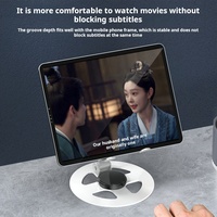 Support de téléphone portable de bureau en alliage d'aluminium rotatif à 360°, nouveau style X920, pliable, pour tablette et téléphone portable iPad