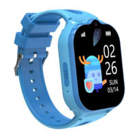 Reloj Inteligente para Niños LT52 4G Android GPS IP67 WIFI con Videollamada, Pantalla IPS, Correa de Goma, 128MB RAM, 192MB ROM, Brújula, para Niños y Niñas