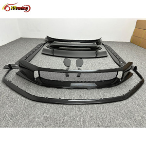 Kit Carrozzeria Stile OEM in Fibra di Carbonio a Secco per <span class=keywords><strong>Porsche</strong></span> <span class=keywords><strong>Carrera</strong></span> S 992 <span class=keywords><strong>911</strong></span> GT3 Labbro Anteriore Minigonne Laterali Diffusore Spoiler - Product Image 4